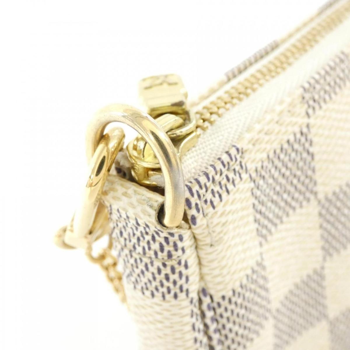 Louis Vuitton Damier Azur Mini Pochette N58010 Accessory Pochette Combo