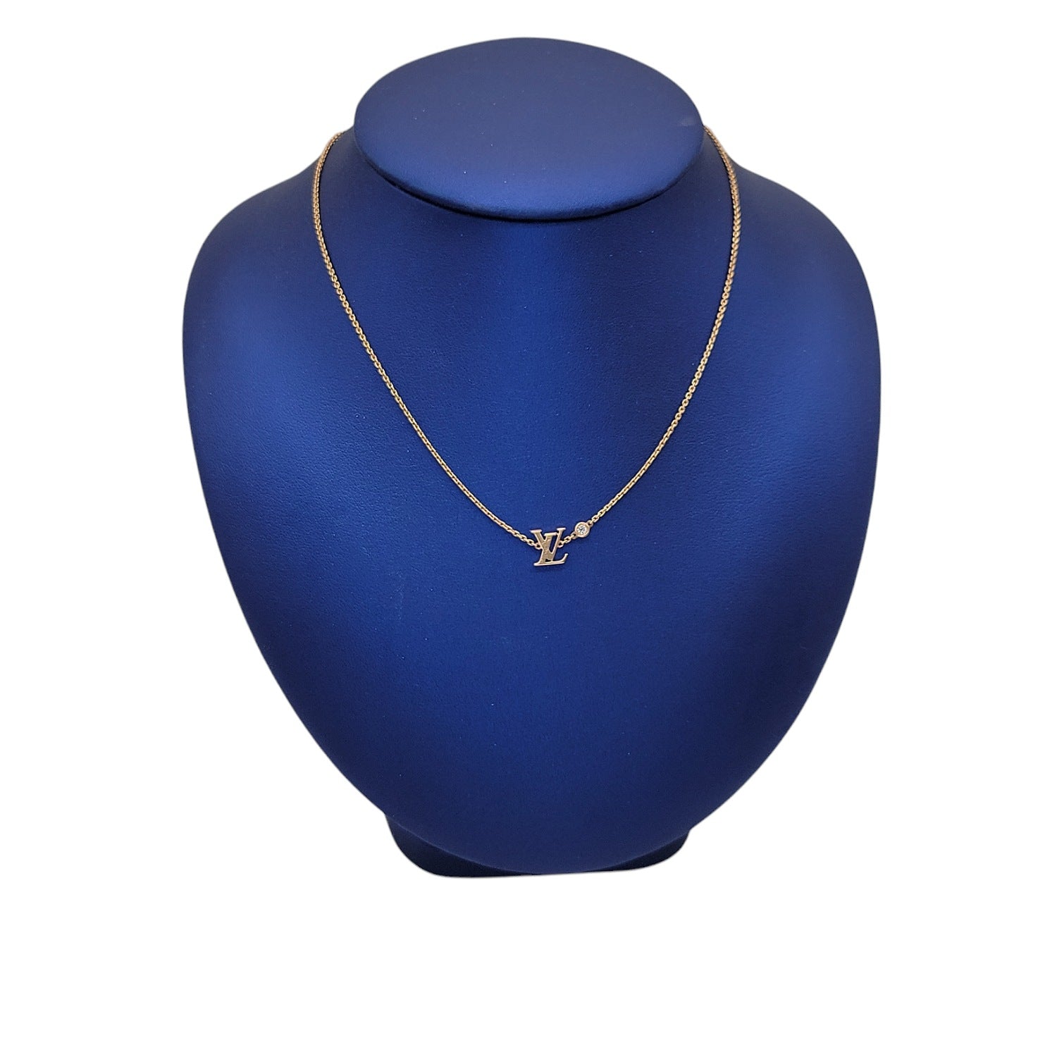 Louis Vuitton Idylle Blossom Pink Gold and Diamond Pendant Necklace