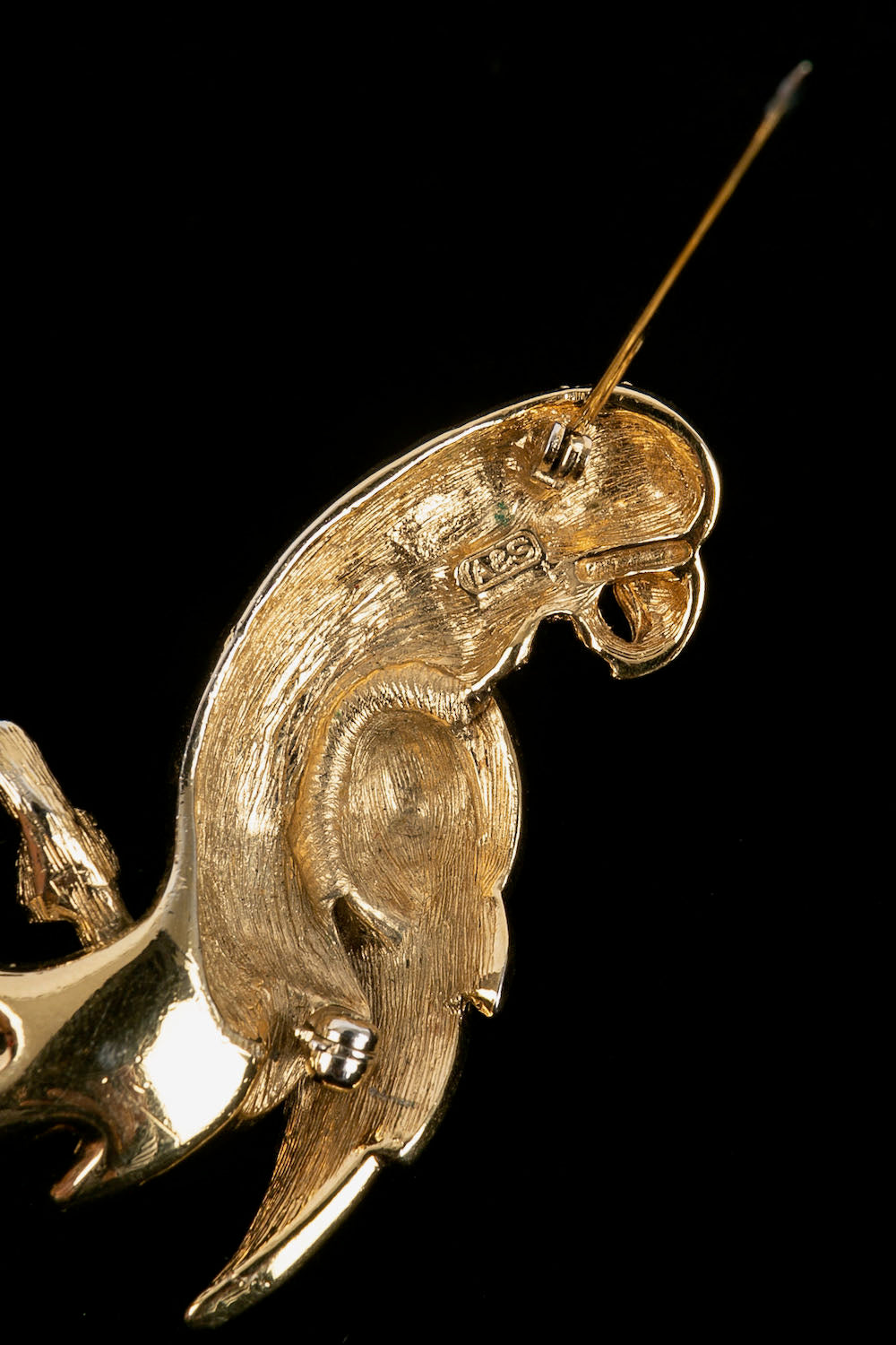 Broche "perroquet"