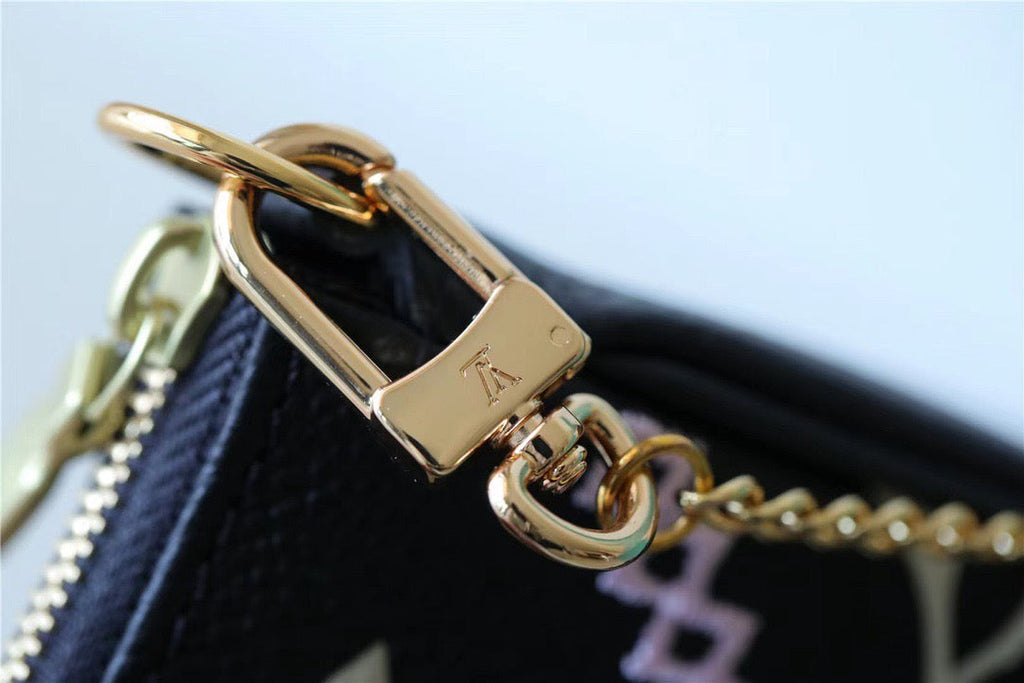 LV Mini Pochette Accessoires Monogram Empreinte White For Women, Women’s Handbags, Shoulder Bags And Crossbody Bags 6.1in/15.5cm LV 