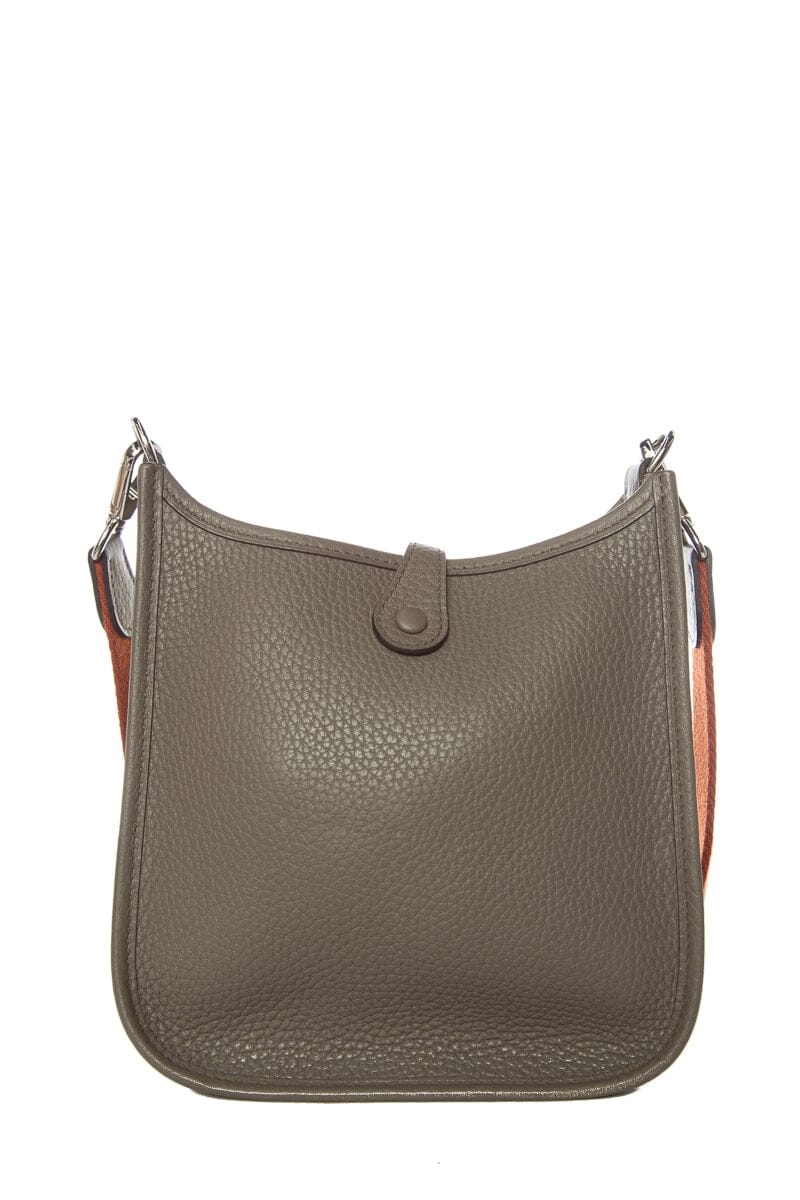 HermÃƒÆ’Ã‚Â¨s Evelyn Clemence TPM Gris Meyer Handbag