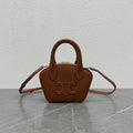 GLAMI Mini Bowling Bag Tan For Women 8in/20cmÃƒâ€šÃ‚Â 
