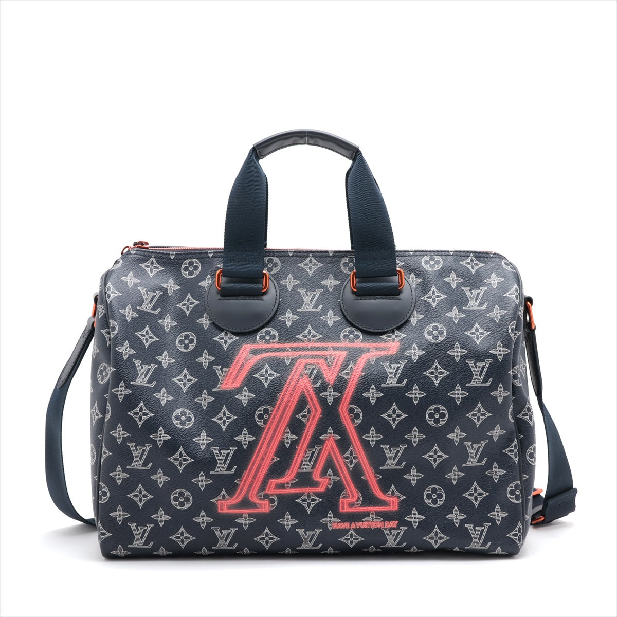 Louis Vuitton Monogram Ink Speedy Bandouliere 40 M43697