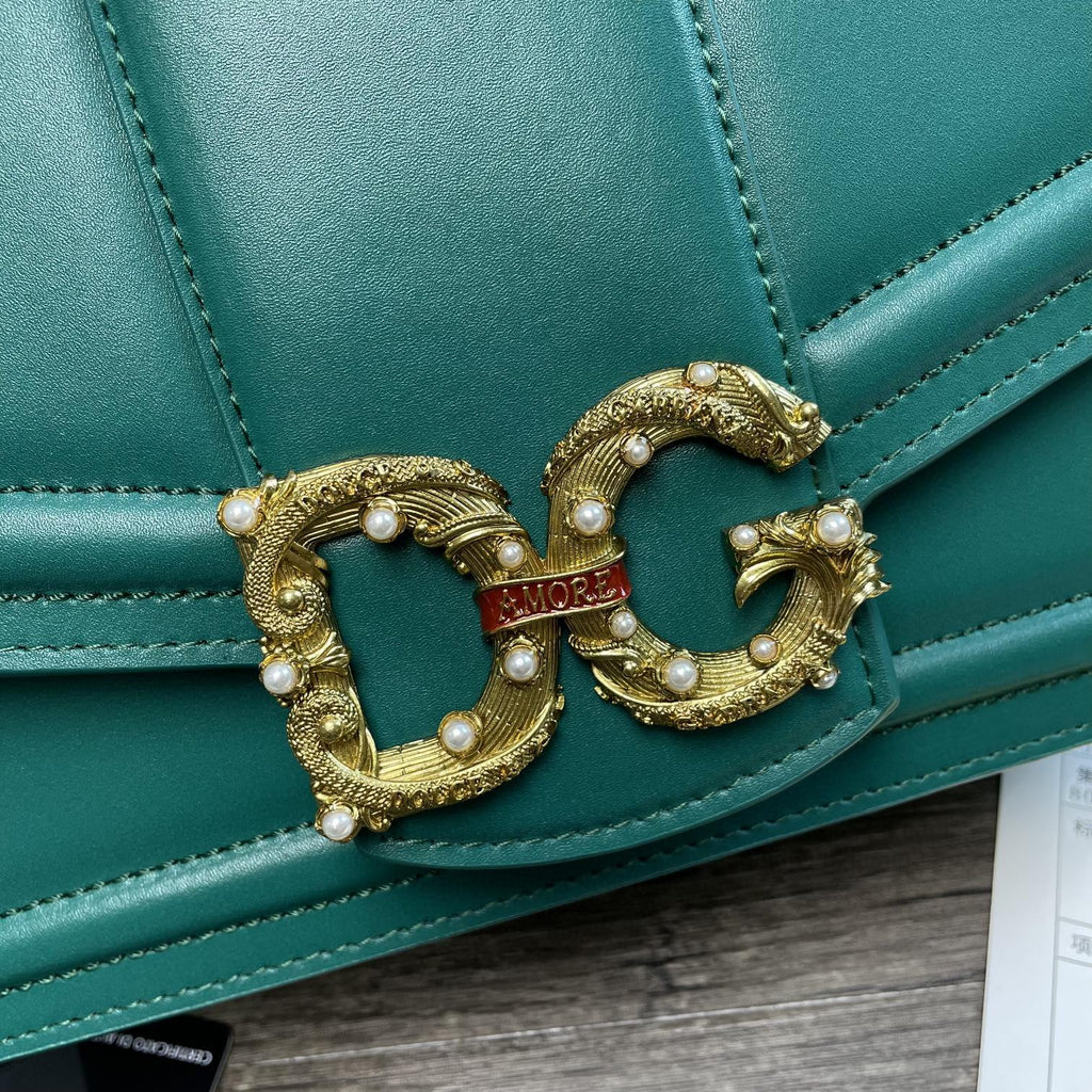 GLAMI GLAMI Girls Bag In Quilted Nappa Green For Women 10.6in/27cm GLAMI