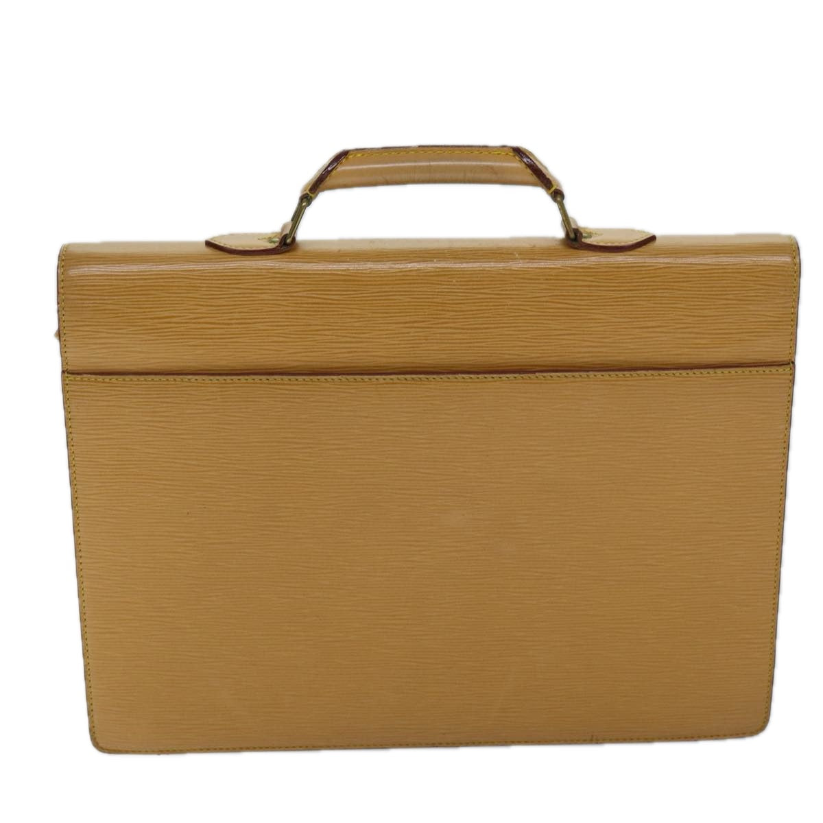 Louis Vuitton Epi Serviette Conseiller Briefcase Beige