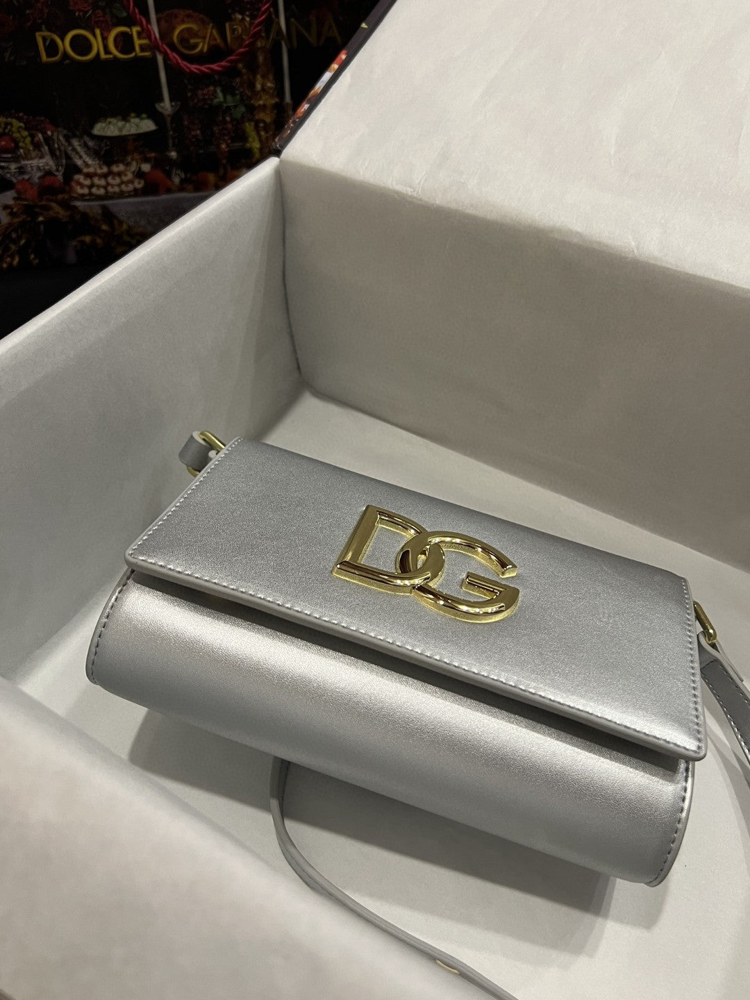 GLAMI 3.5 Clutch Silver For Women 8.3in/21cm GLAMI