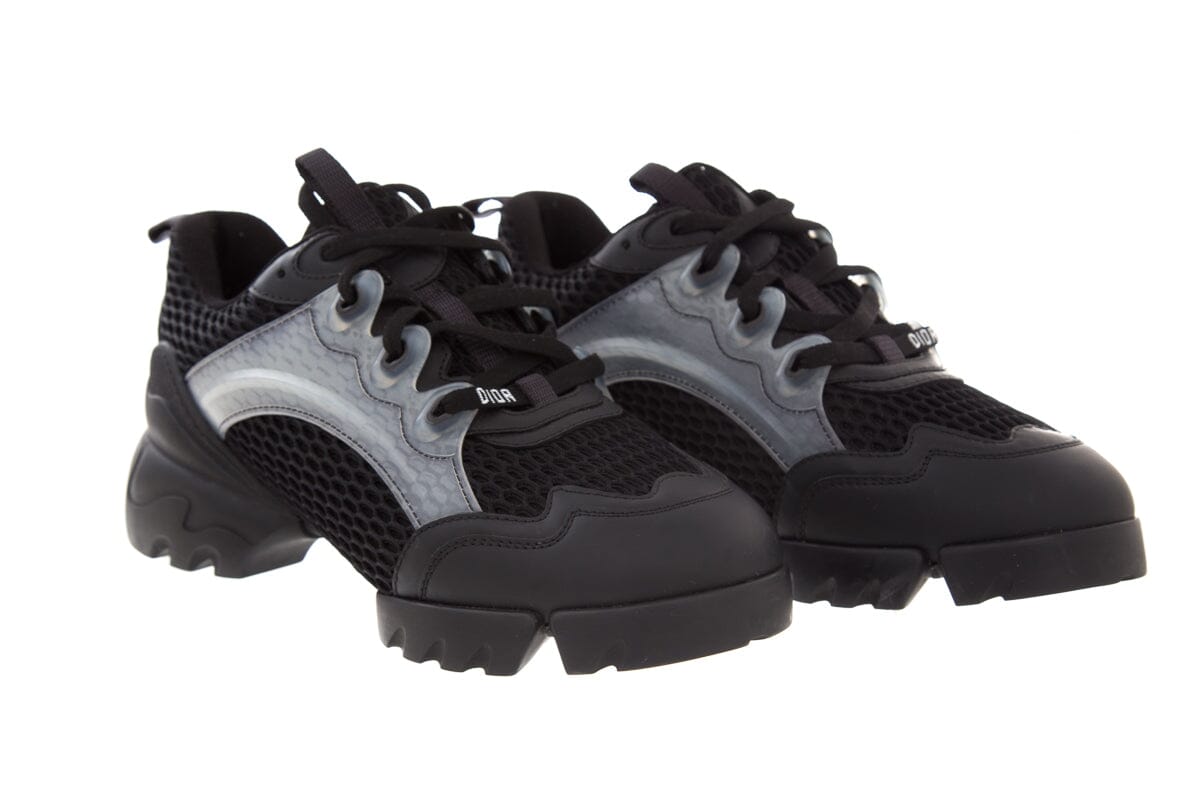 Dior Black D-Connect Sneakers SZ 38.5