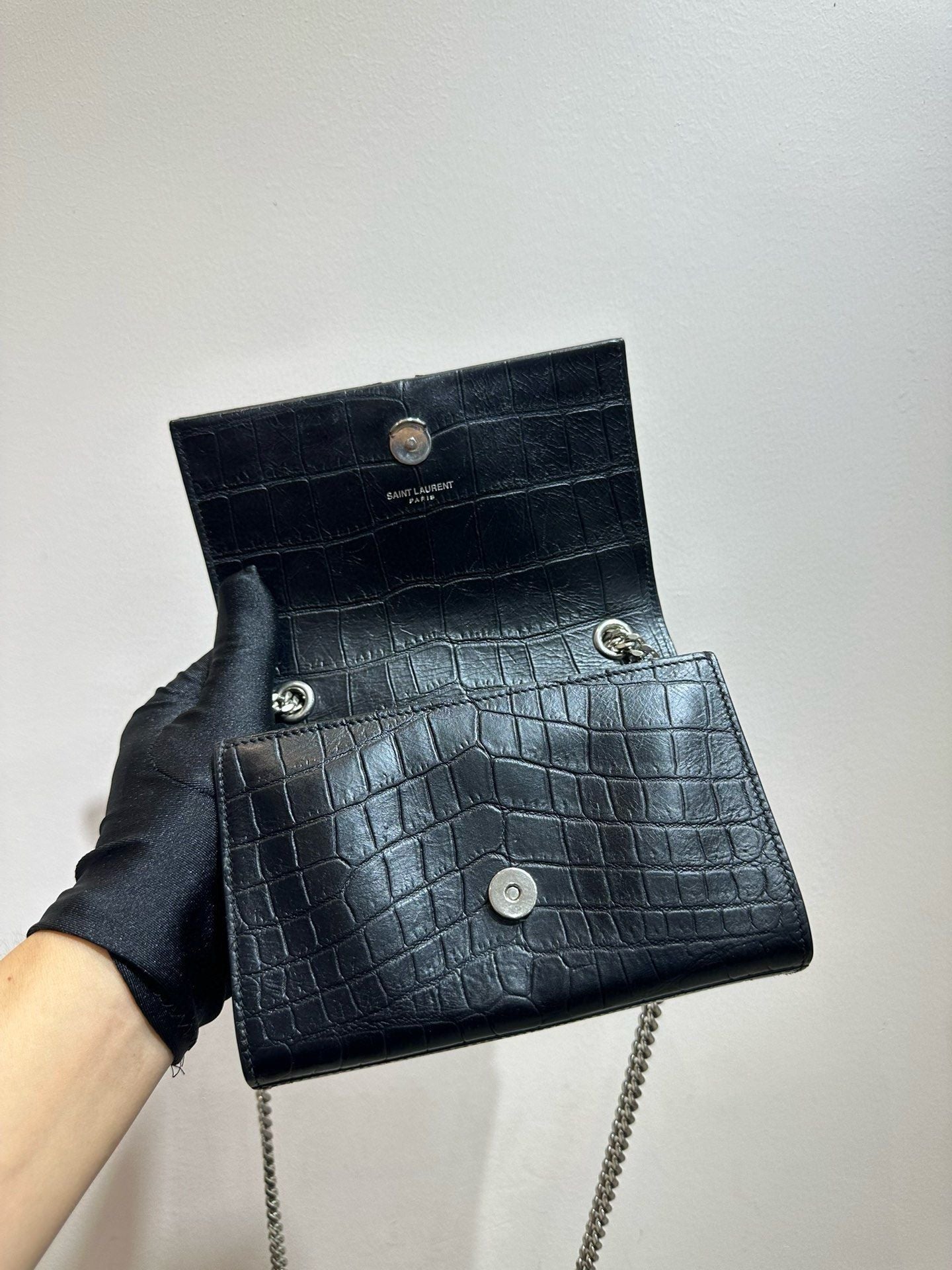 Preloved YSL kate mini 17*12cm Black 110259