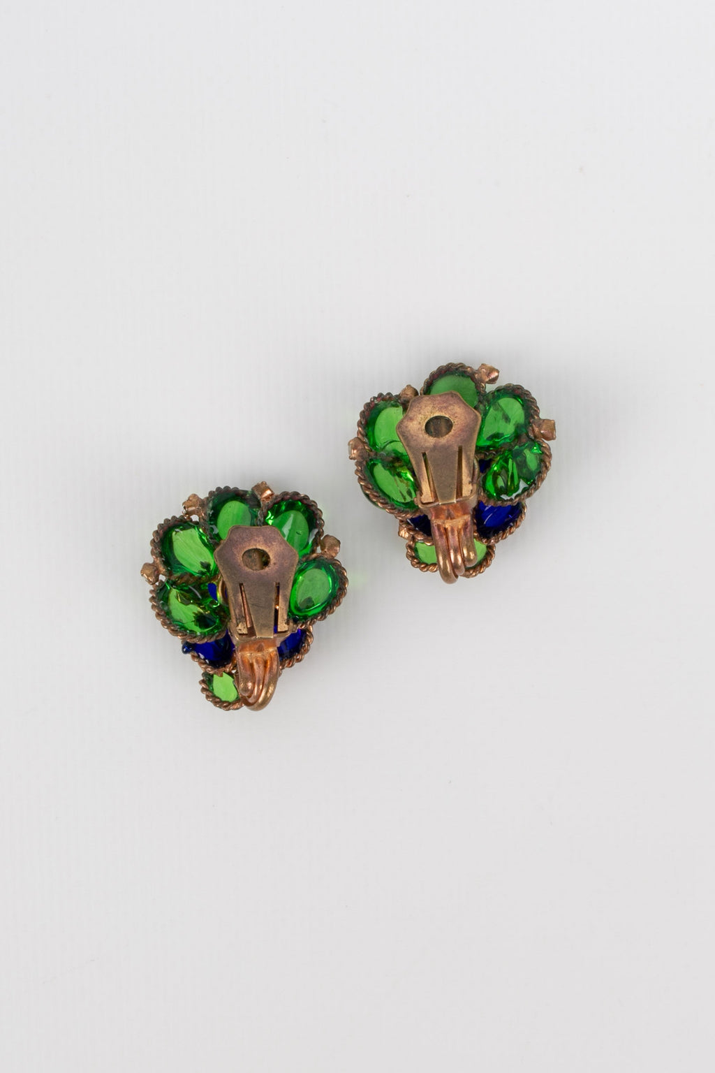Boucles d'oreilles en pÃƒÆ’Ã‚Â¢te de verre