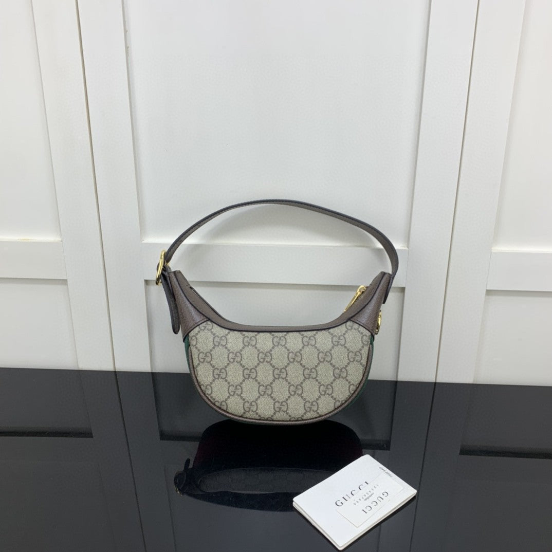 Glami OphiGLAMIa Glami Mini Bag Beige And Dusty Grey Glami Supreme Canvas For Women 8in/20cm Glami