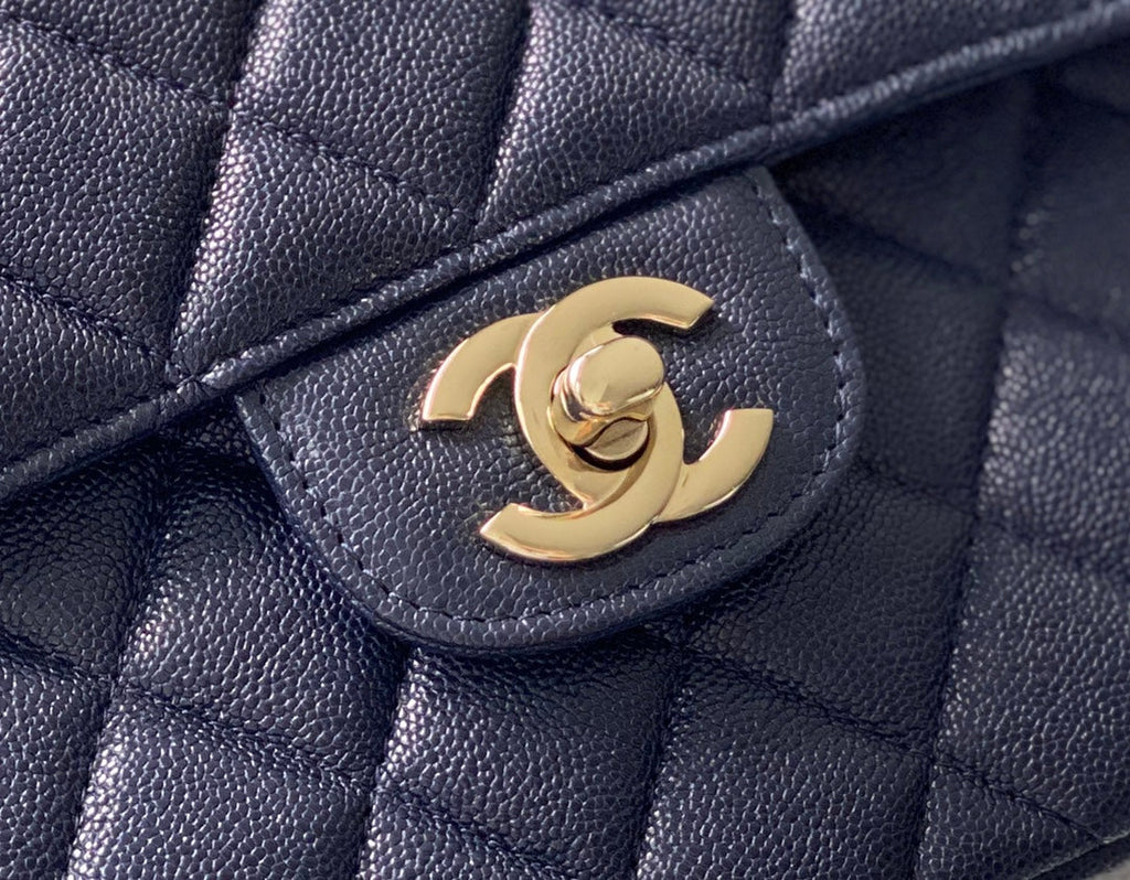 CHL Classic Handbag 26cm Dark Blue For Women A01112