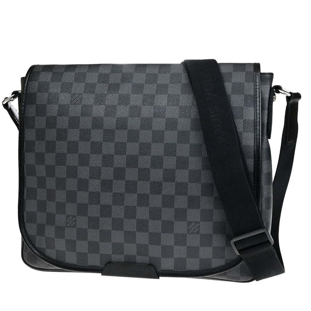 Louis Vuitton Daniel Mm  Canvas Shoulder Bag