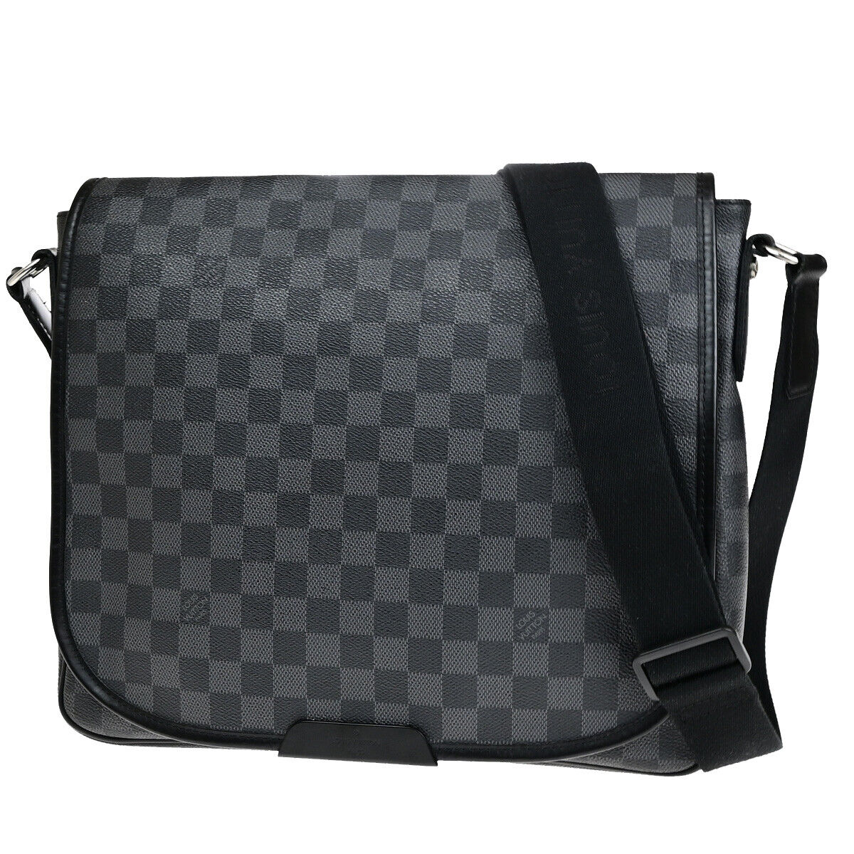 Louis Vuitton Daniel Mm  Canvas Shoulder Bag