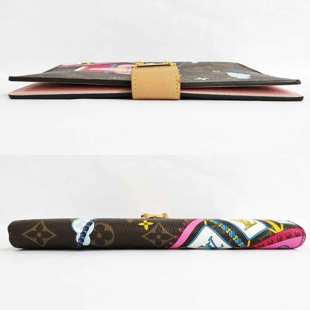 Louis Vuitton Monogram Quartz Carnival Book Cover Viviane Viewing Car Pink Little