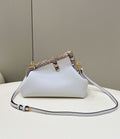 FI First Small White For Women, HandBags, Shoulder And Crossbody Bags 10.2in/26cm FF 8BP129