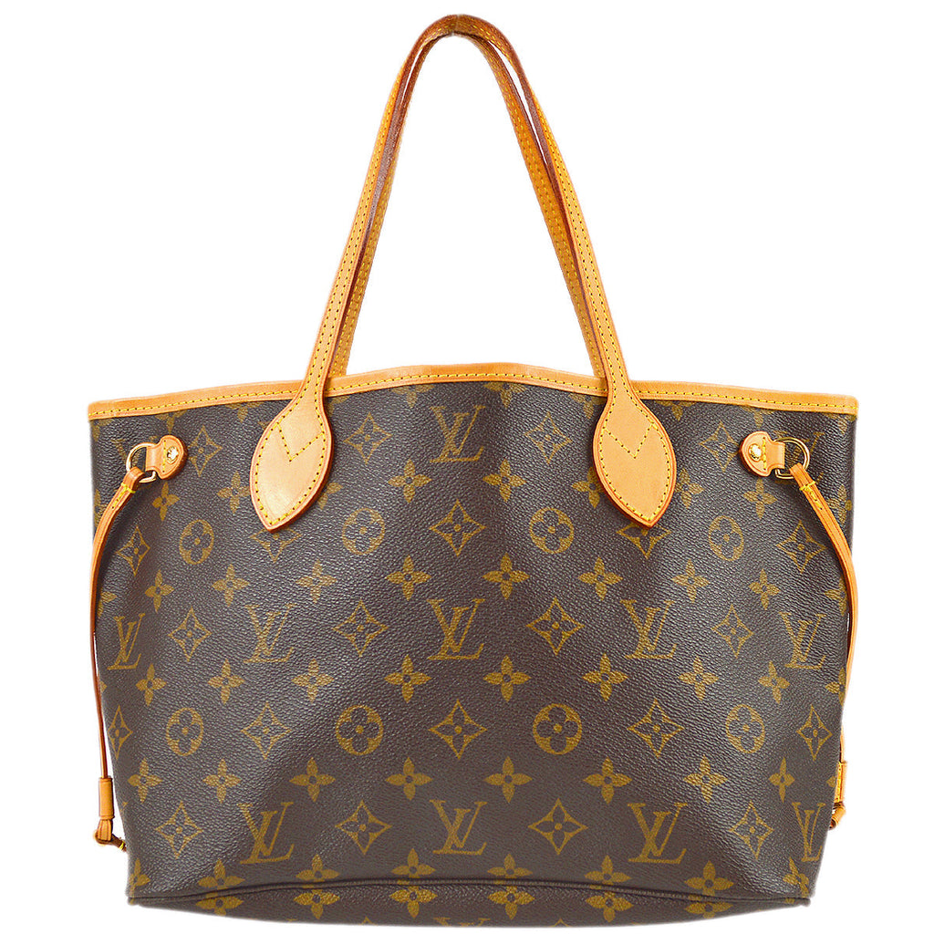 Louis Vuitton 2007 Neverfull PM Tote Handbag Monogram M40155