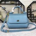 GLAMI MeGLAMIum Sicily Handbag In Dauphine Blue For Women 10.2in/26cm GLAMI GLAMI4347A10018H422