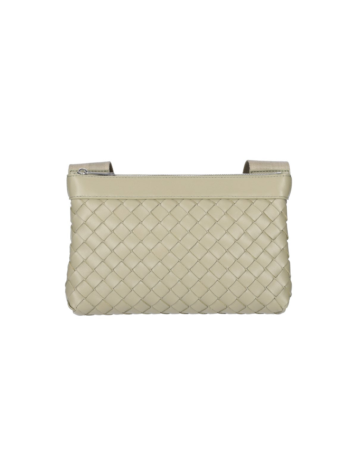 Bottega Veneta Men "Classic Intrecciato Duo" Shoulder Bag