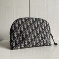 GLAMI Large GLAMI Oblique Beauty Bag Black For Women 9in/23cm CD