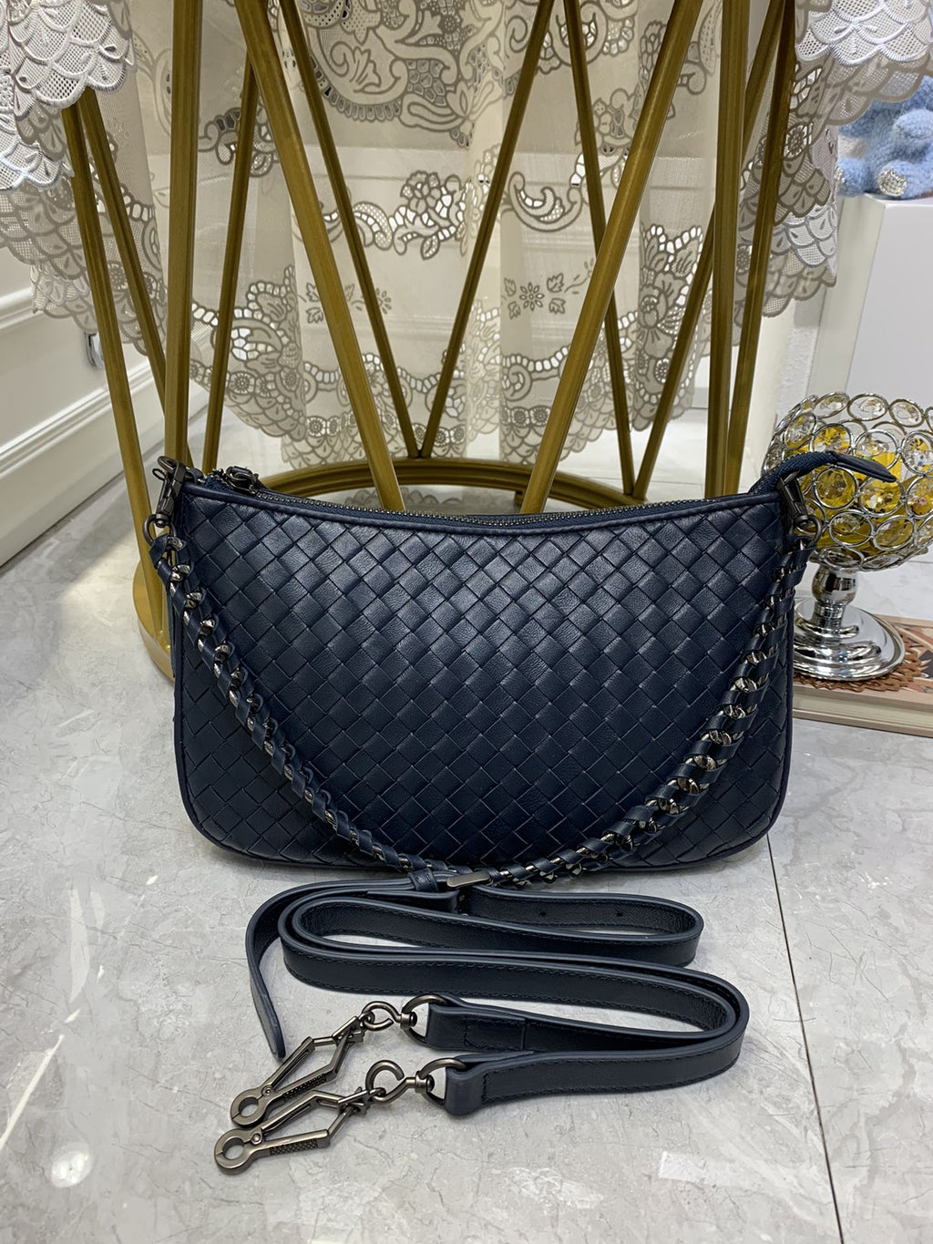 GLAMI Crossbody Bag Blue, For Women, Bags 9.4in/24cm