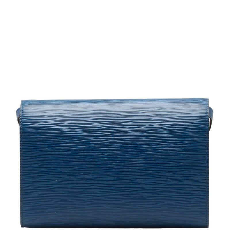 Louis Vuitton Epi Poschet Arsh Shoulder Bag M52575 Trad Blue Leather  Louis Vuitton