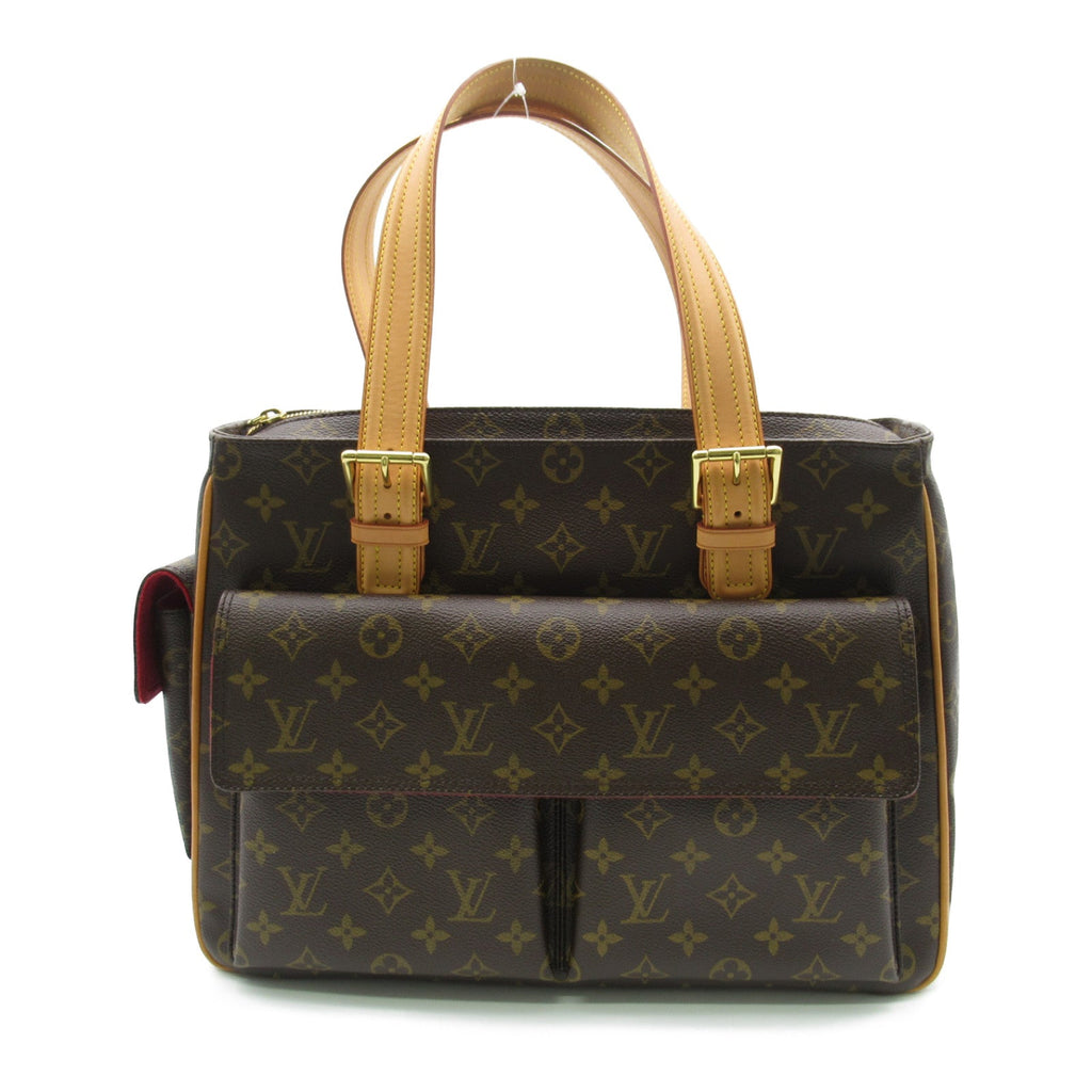 Louis Vuitton Multiple City Handbag PVC Coated Canvas Monogram  Brown M51162