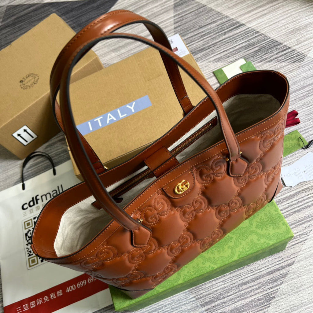 gg Medium Tote Red For Women, Women’s Bags 15in/38cm gg ‎‎631685 UM8IG 2546