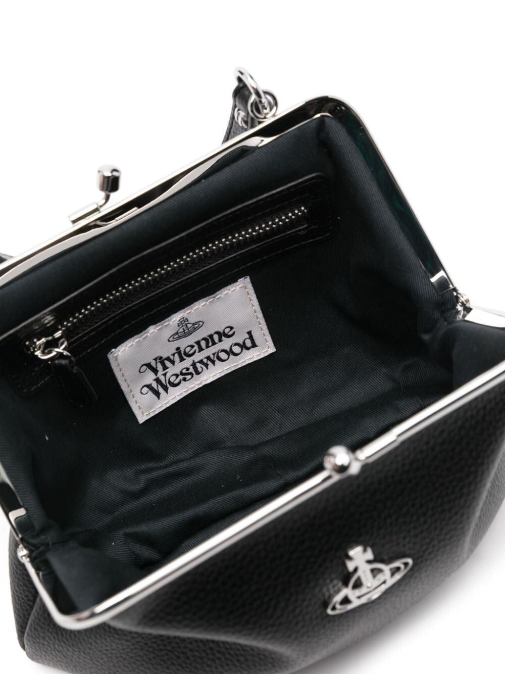 Vivienne Westwood Women Grained Texture Granny Frame Purse