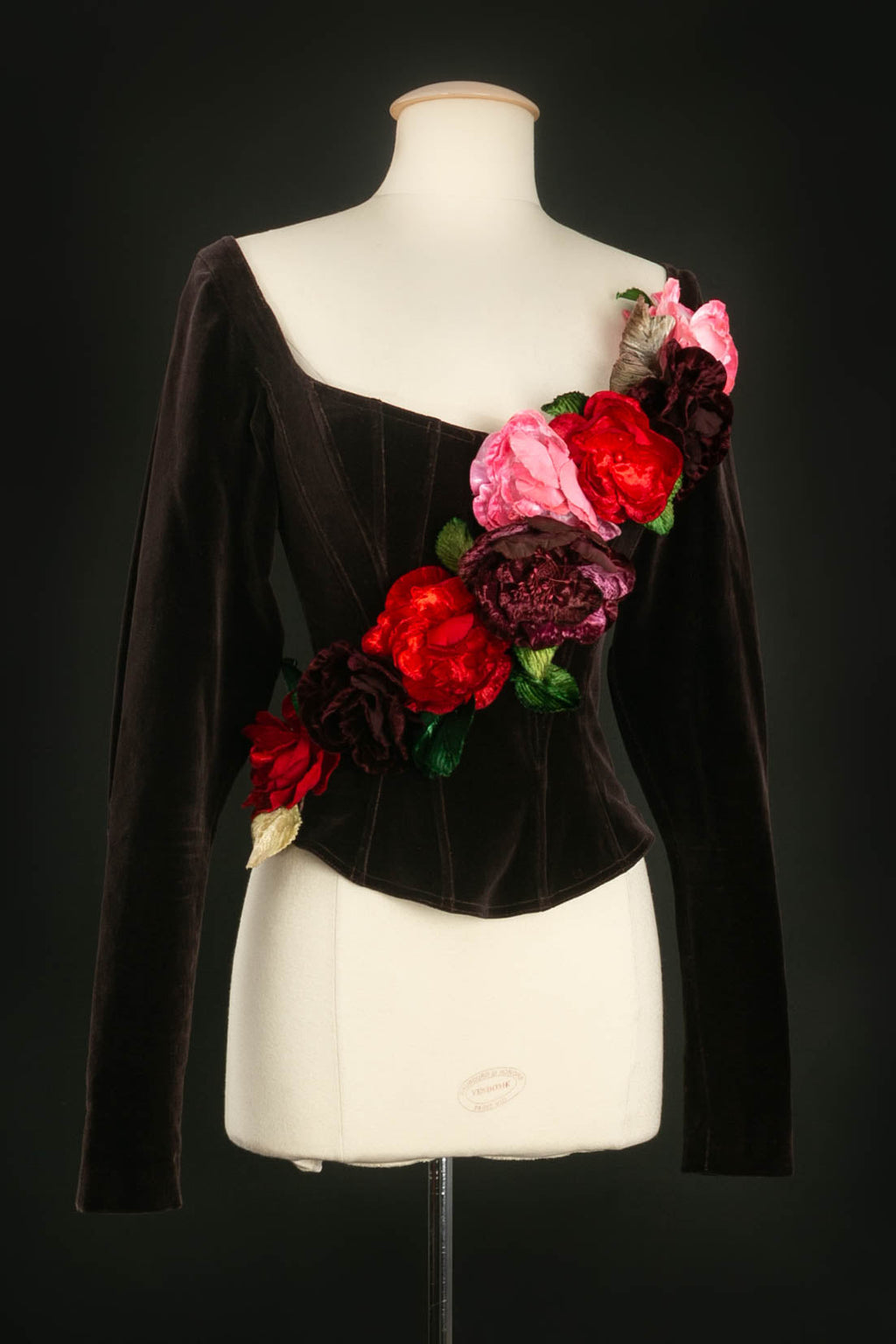Ensemble en tulle et velours Chantal Thomass