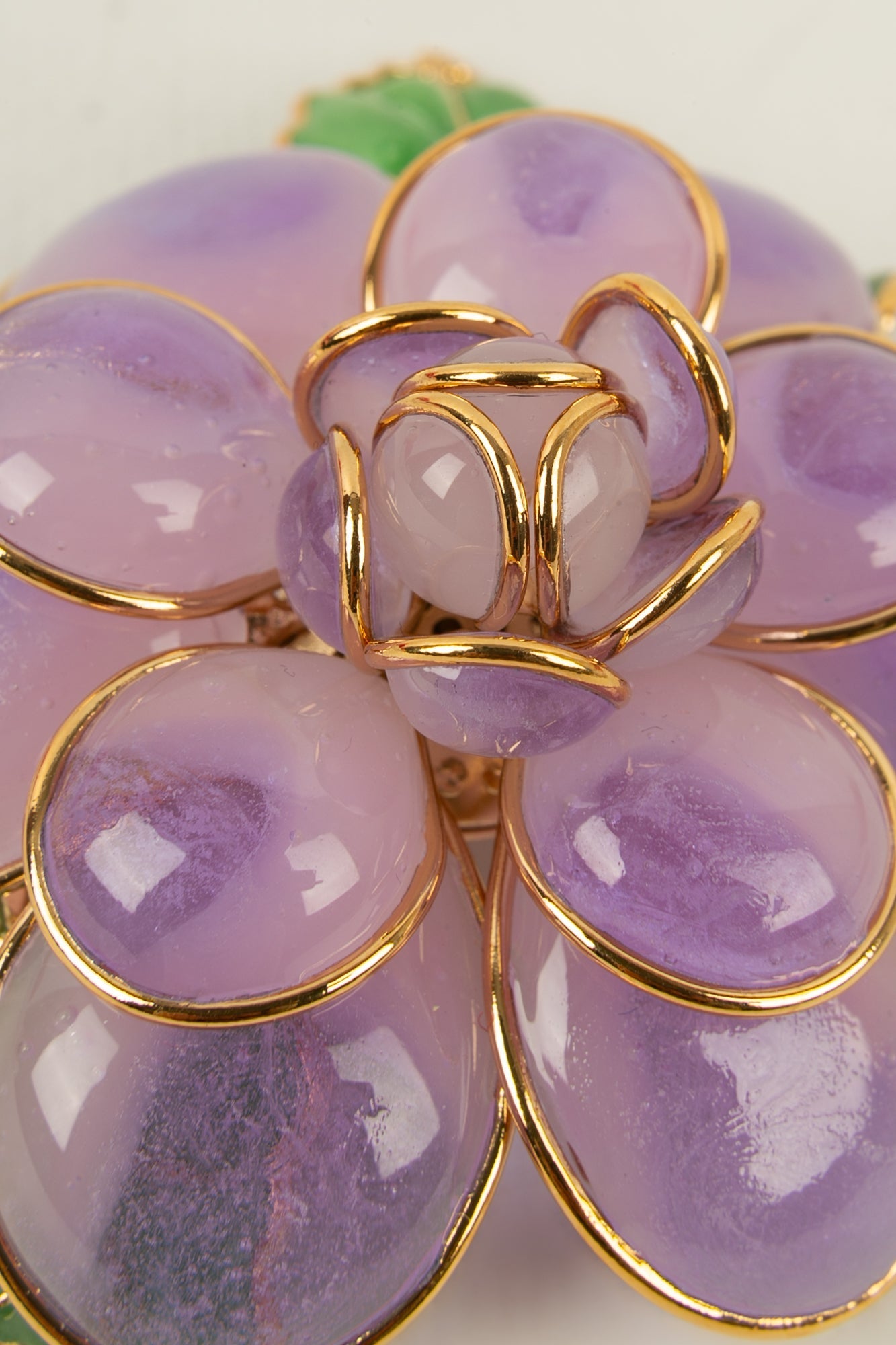 Broche / pendentif fleur Augustine