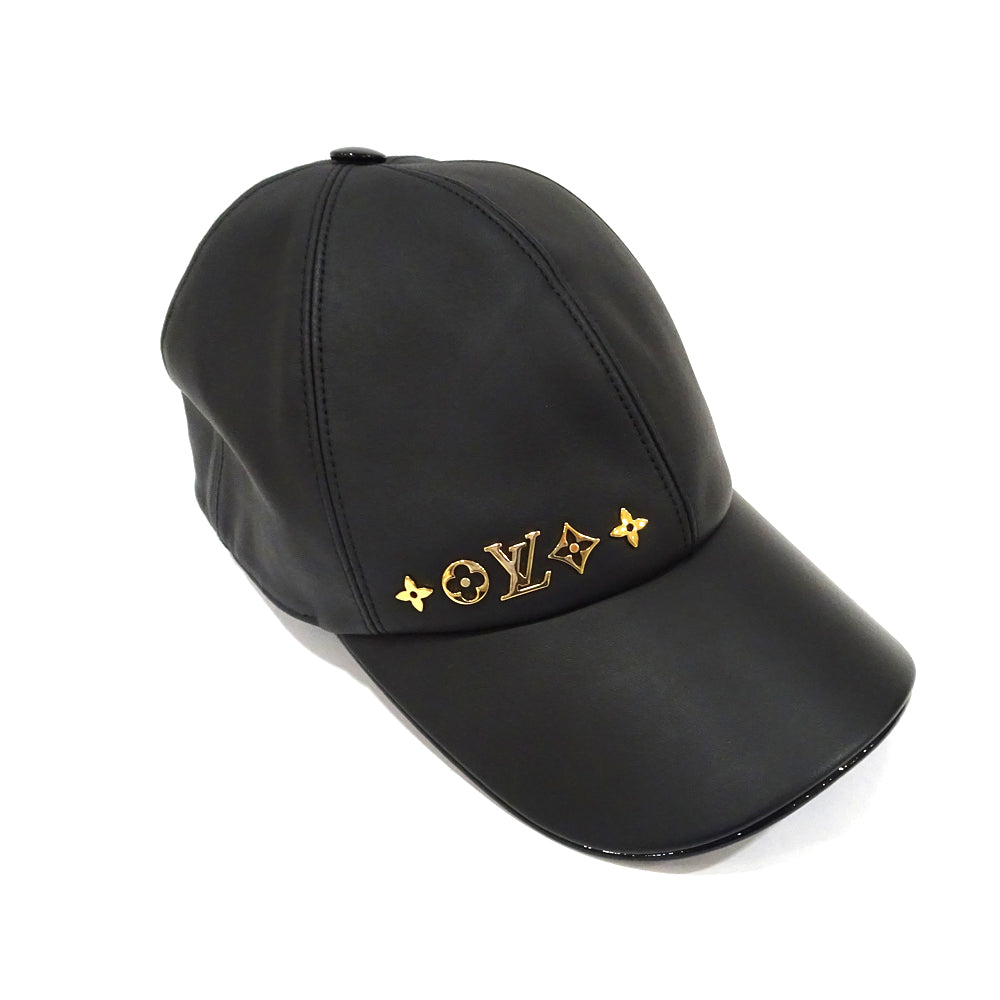 Louis Vuitton M77306 Black M-Size Hat Hair Accessories
