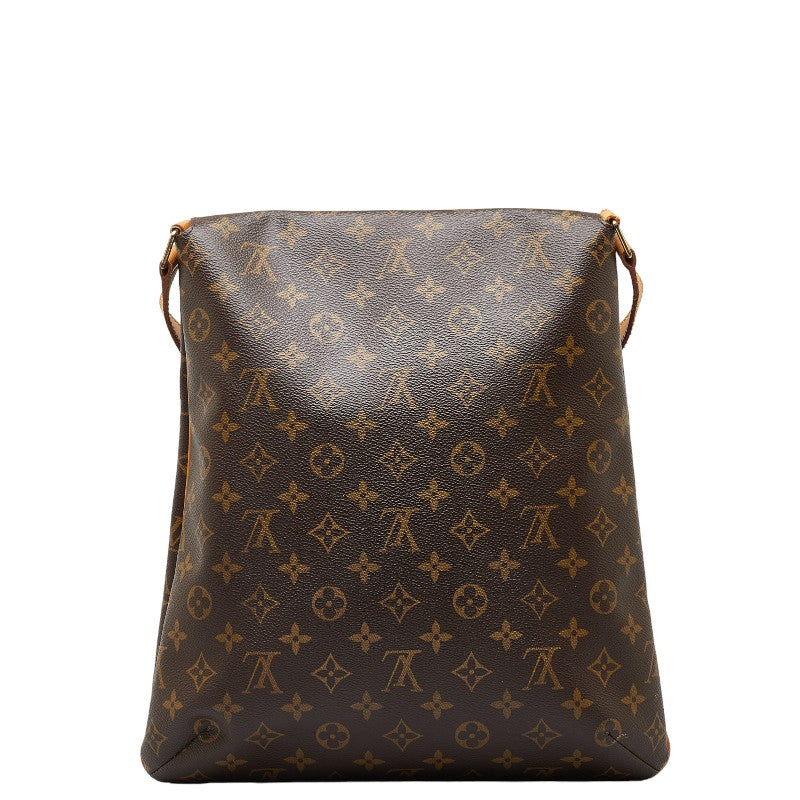 Louis Vuitton Monogram Musette  Shoulder Bag M51256 Brown PVC Leather  Louis Vuitton