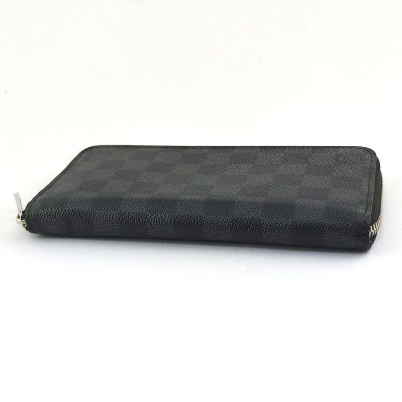 Louis Vuitton Zippy Wallet Vertical N63095 Round Wallet Damiet Graphite   Zipper Ripper