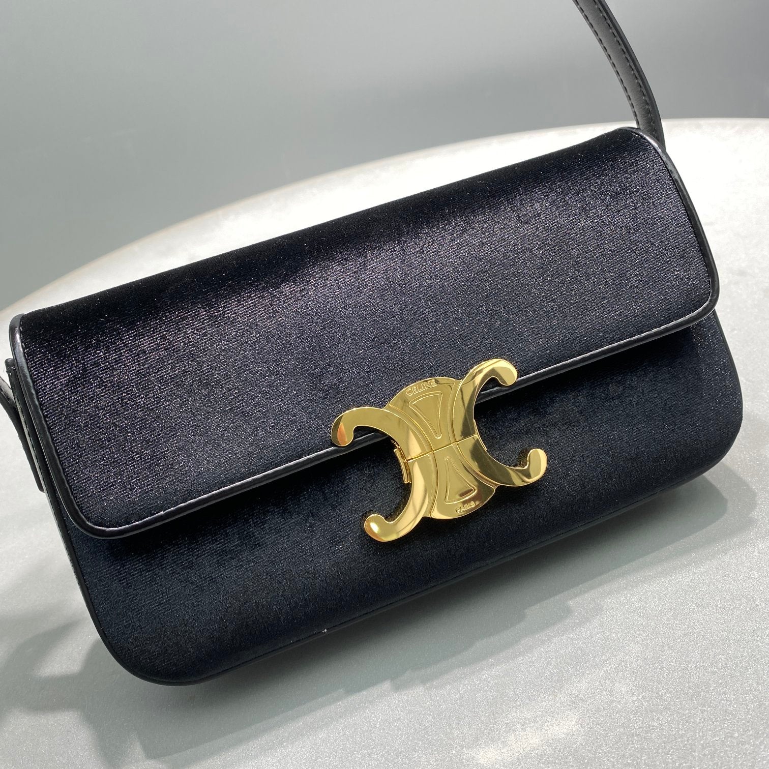 GLAMI Triomphe Shoulder Bag Black For Women 8in/20cmÃƒâ€šÃ‚Â 
