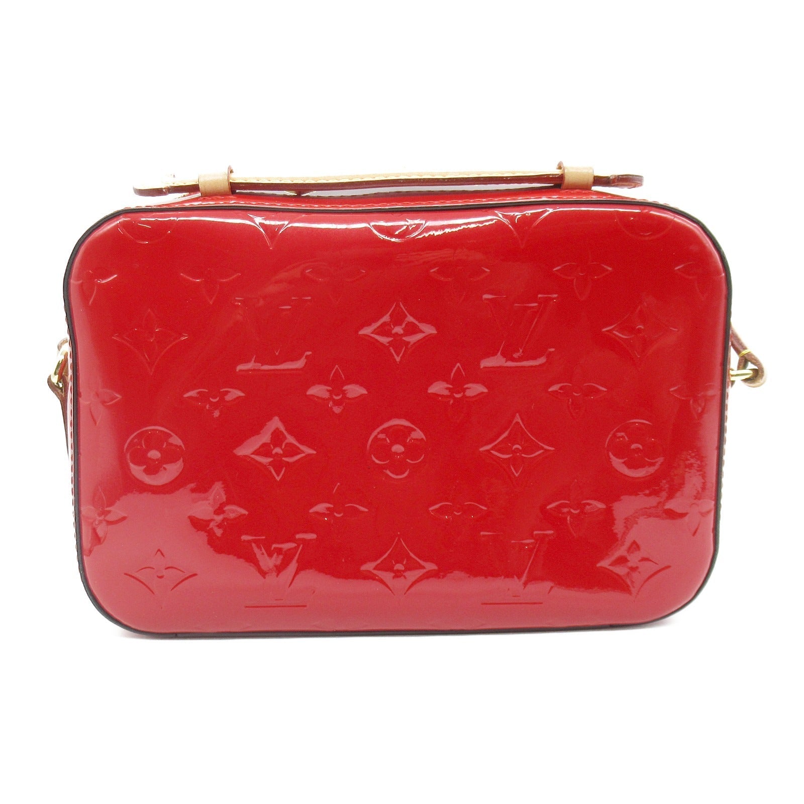 Louis Vuitton Louis Vuitton Santa Monica 2w Shoulder Bag 2way Shoulder Bag Patent Leather Vernis  Red  M90368
