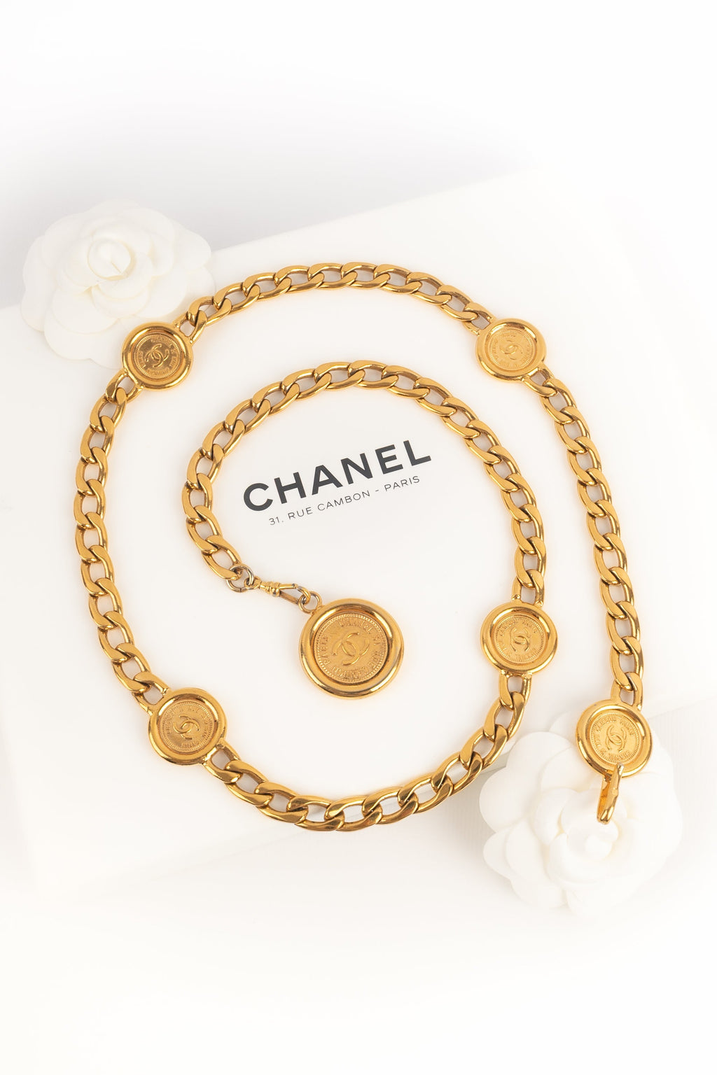 Ceinture Chanel 1980's