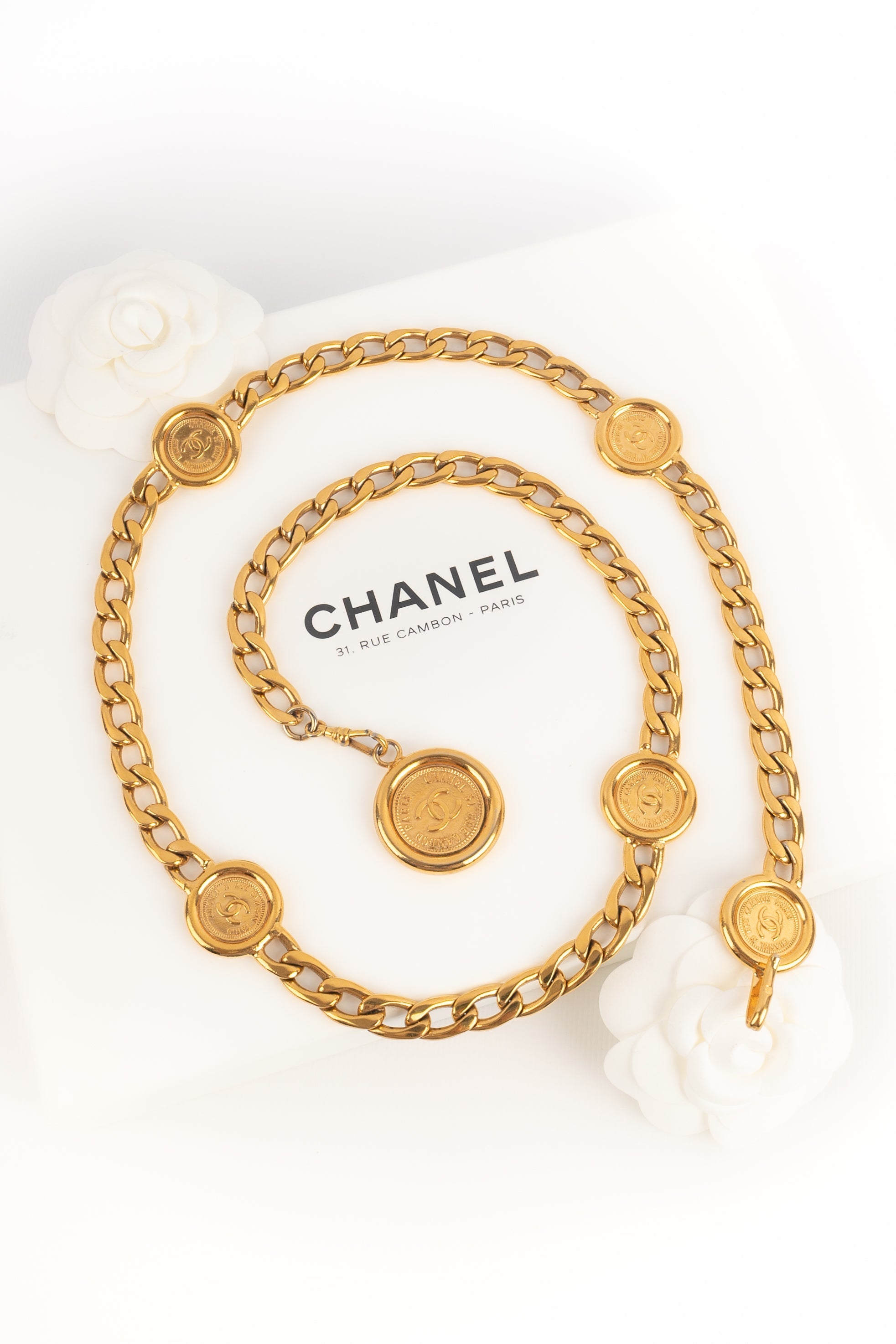 Ceinture Chanel 1980's