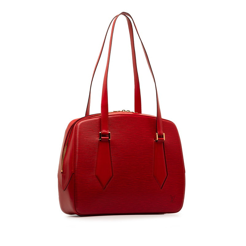 Louis Vuitton Epi Voltaire Handbag M52437 Castilian Red Leather  Louis Vuitton