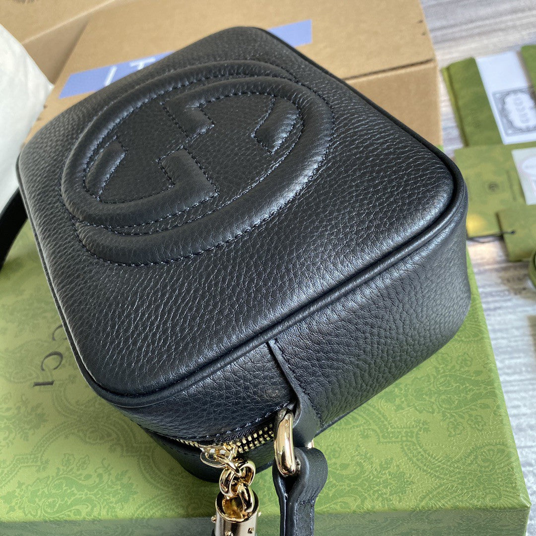 gg Soho Small Disco Bag Black For Women, Women’s Bags, Shoulder And Crossbody Bags 8in/21cm gg 308364