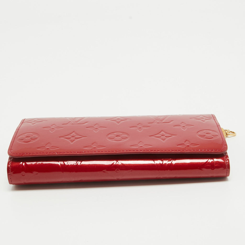 Louis Vuitton Pomme D'amour Monogram Vernis Chaine Wallet