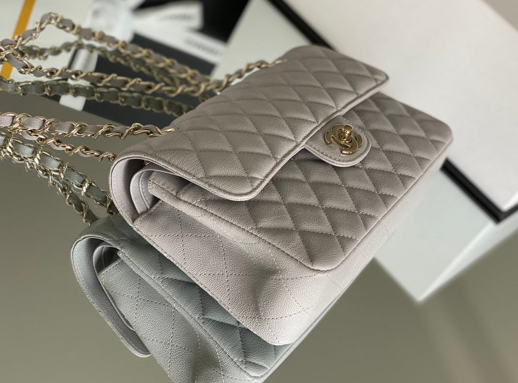 CHL Classic Handbag 26cm Grey For Women A01112