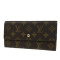 Louis Vuitton Portefeuille Sarah  Canvas Wallet