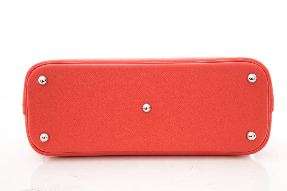 HermÃƒÆ’Ã‚Â¨s Red Courchevel 31cm Bolide Handbag