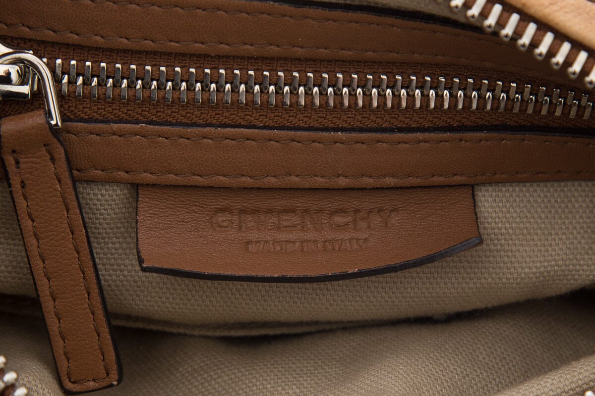 Givenchy Brown Distressed Pandora Handbag
