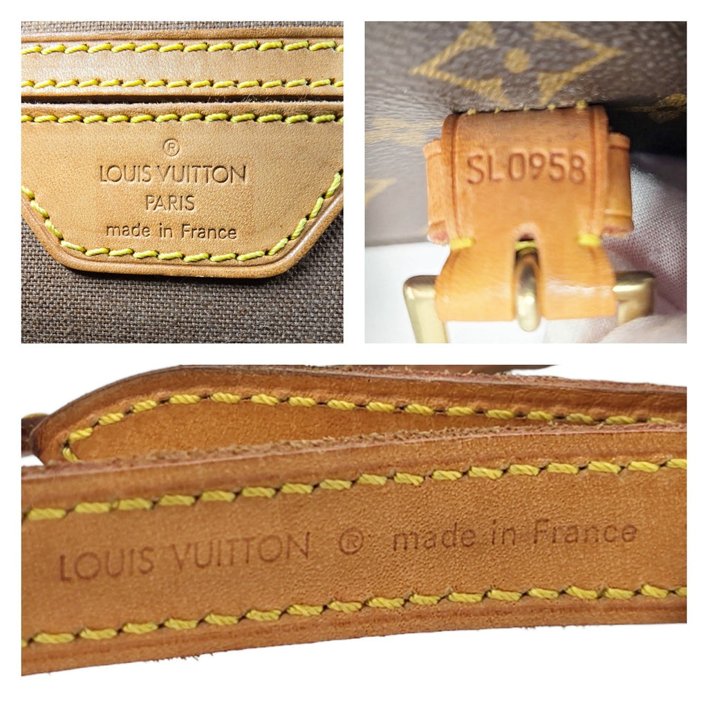Louis Vuitton Vintage Monogram Beverly Bel Aire PM Handbag