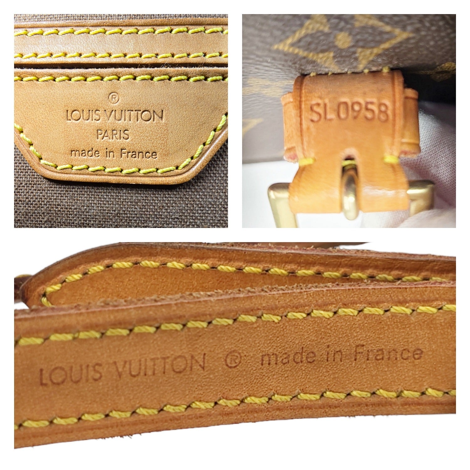 Louis Vuitton Vintage Monogram Beverly Bel Aire PM Handbag