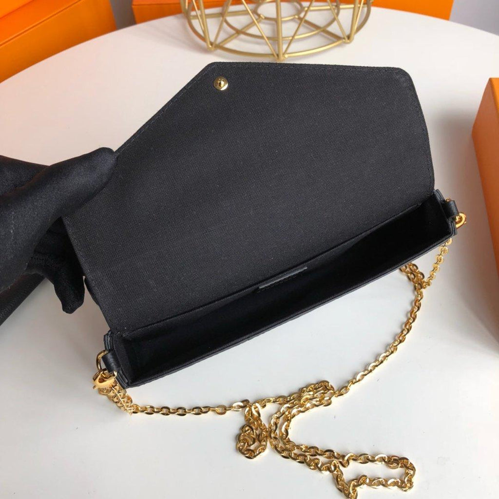 Louis Vuitton fÃƒÆ’Ã‚Â©licie pochette Black