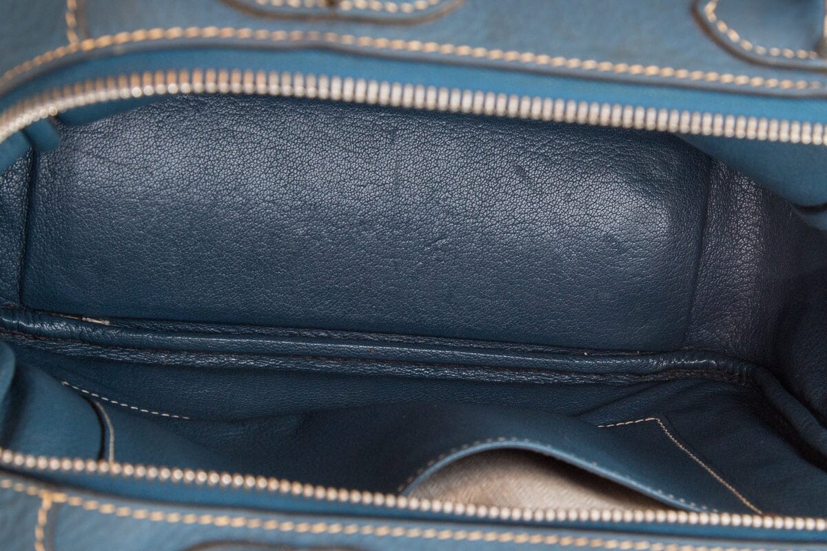 HermÃƒÆ’Ã‚Â¨s OMNIBUS PM  Blue Jean Togo Tote