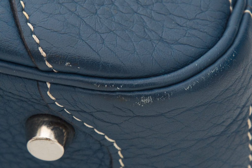 HermÃƒÆ’Ã‚Â¨s OMNIBUS PM  Blue Jean Togo Tote