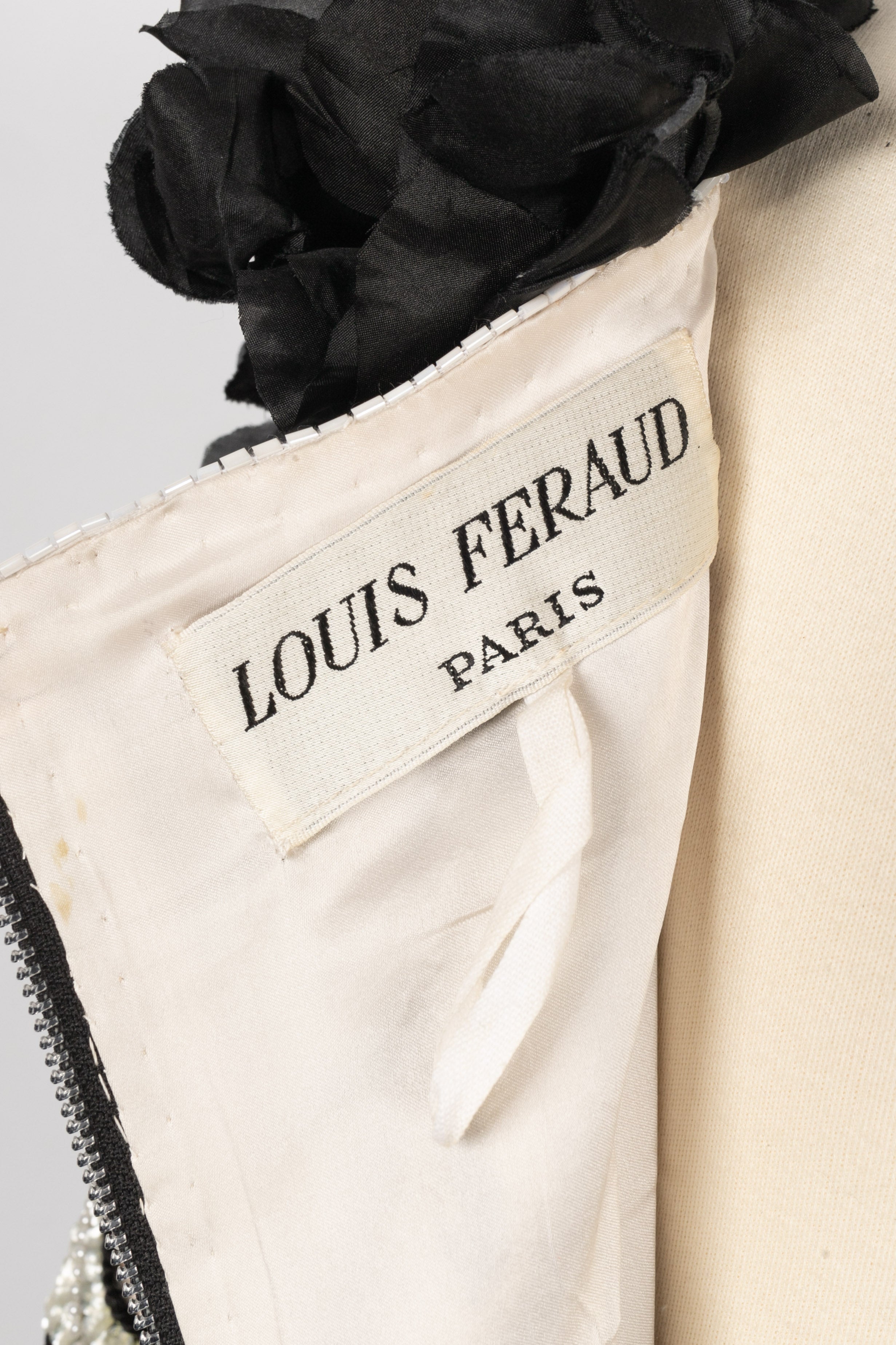 Robe ÃƒÆ’Ã‚Â  paillettes Louis Feraud Haute Couture